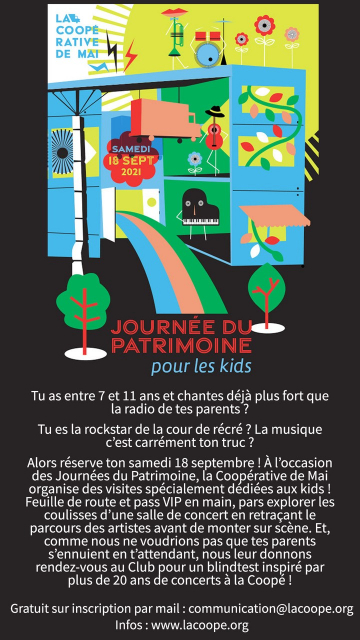 © La Coopé pour les kids JEP 2021