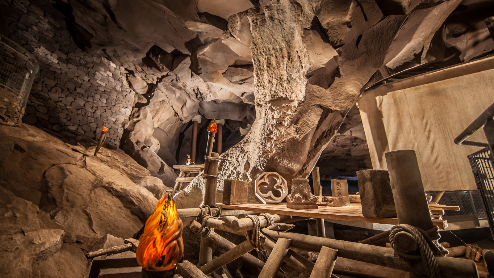 © Salle 3 - Grotte de la Pierre - Les prémices de l'extraction