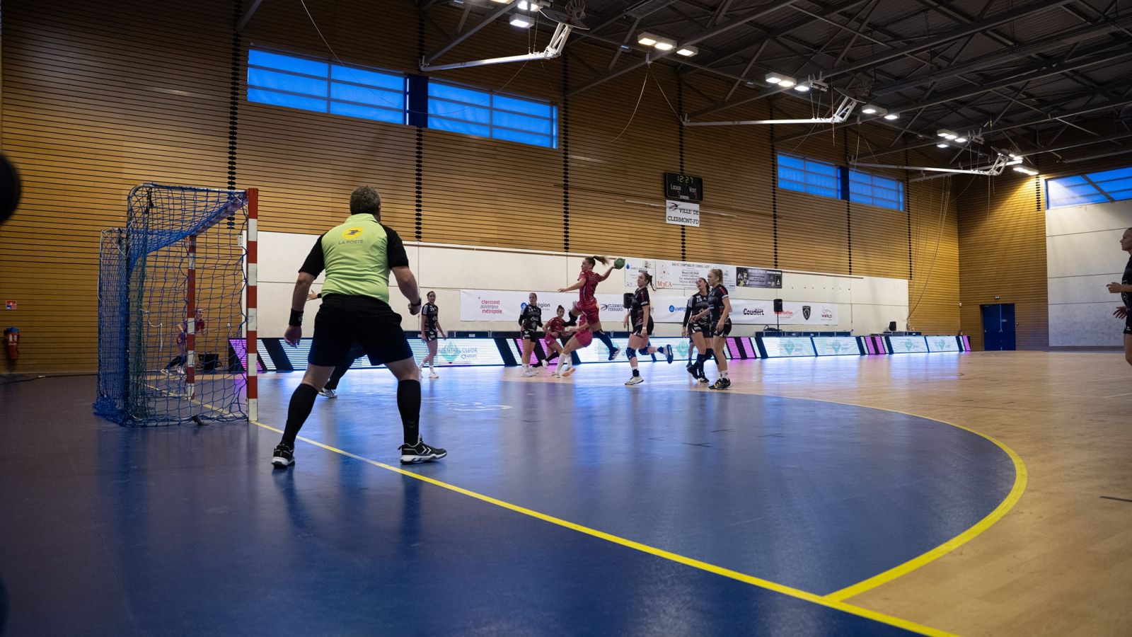 © Championnat D2 Féminine de Handball : HBCAM 63 - Palente Besançon HB