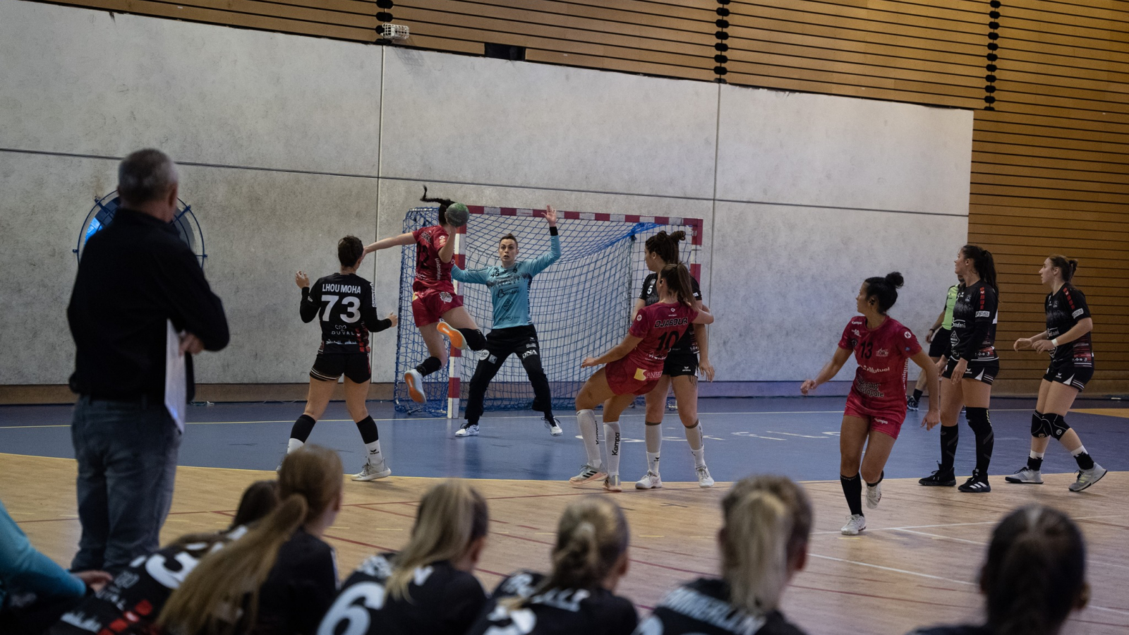 © Championnat D2 Féminine de Handball : HBCAM 63 - Saint Grégoire Rennes Métropole HB