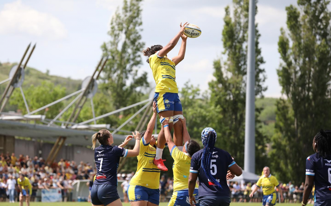 © Championnat de France Elite 1 Féminine : ASM Romagnat - LOU Rugby Féminin