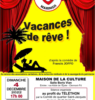 Saint-Jacques pour le Téléthon | Maison de la Culture