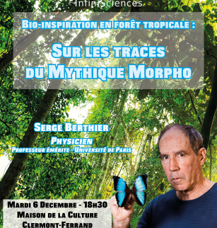 Bio-inspiration en forêt tropicale : sur les traces du Mythique Morpho | Serge Berthier