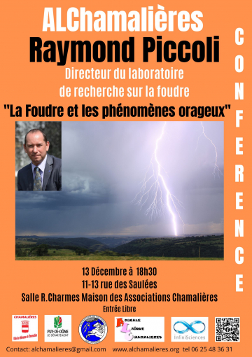 © La foudre et les phénomènes orageux | Conférence de Raymond Piccoli
