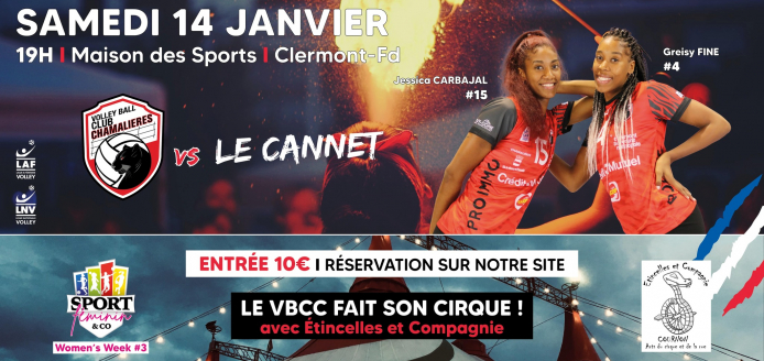 VBC Chamalières vs Le Cannet