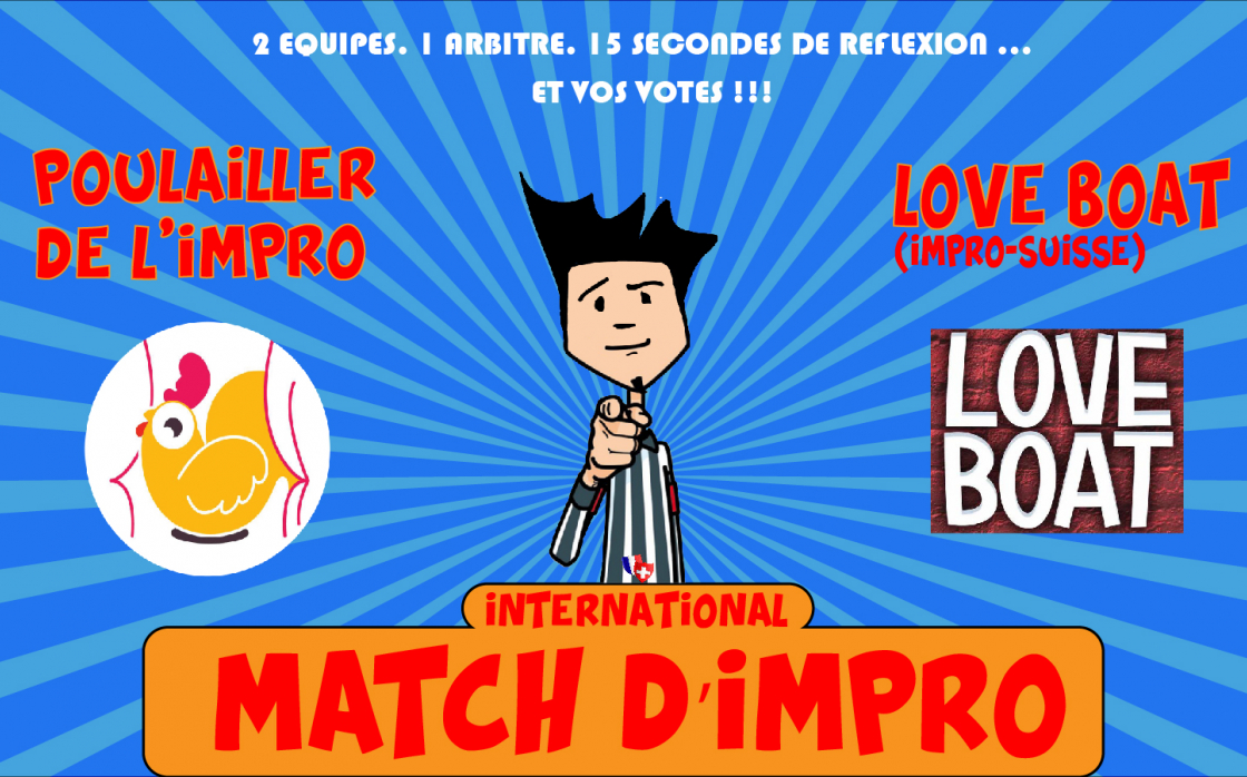 © Match d'impro - Poulailler de l'impro vs Love Boat | La Petite Gaillarde