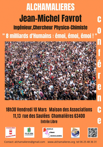 © Conférence de Jean-Michel Favrot | Amicale laïque de Chamalières