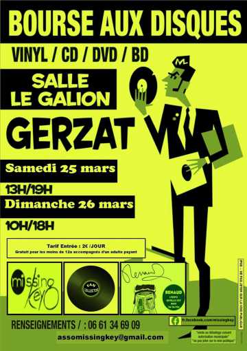 © 13ème bourse aux disques vinyles, CD, DVD & BD | Le Galion