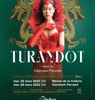 Clermont Auvergne Opéra : Turandot