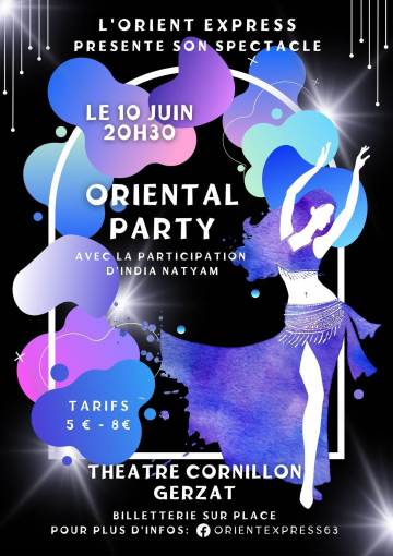 © Oriental Party | Théâtre Cornillon