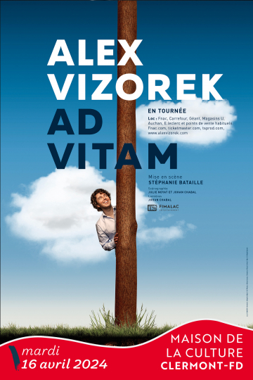 © Alex Vizorek - Ad Vitam | Maison de la Culture