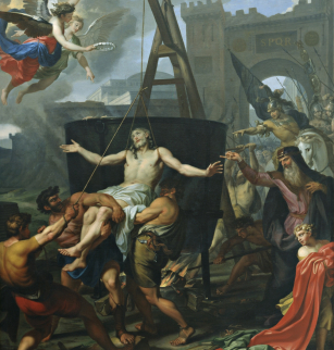 Le Martyre de saint Jean l'Evangéliste à la Porte Latine