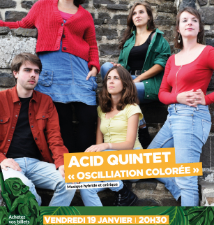 Acid Quintet | Le Carré des Arts