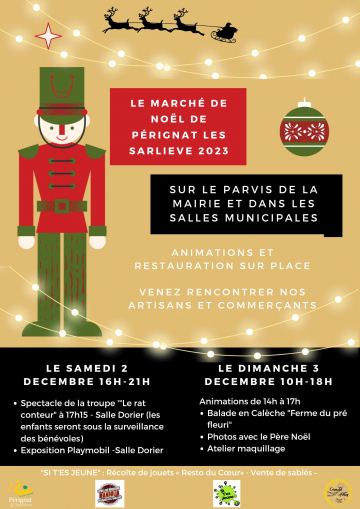 © Marché de Noël de Pérignat-lès-Sarliève