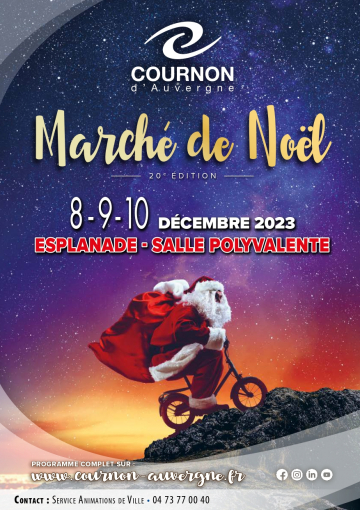 © Marché de Noël de Cournon-d'Auvergne