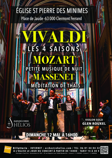 © Les 4 Saisons de Vivaldi Intégrale - Petite Musique de Nuit de Mozart | Orchestre Hélios