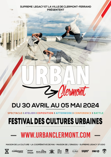 © Urban Clermont 2024 : Festival des Cultures urbaines