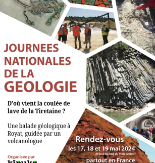 Journées Nationales de la Géologie - Balade géologique au bord de la Tiretaine